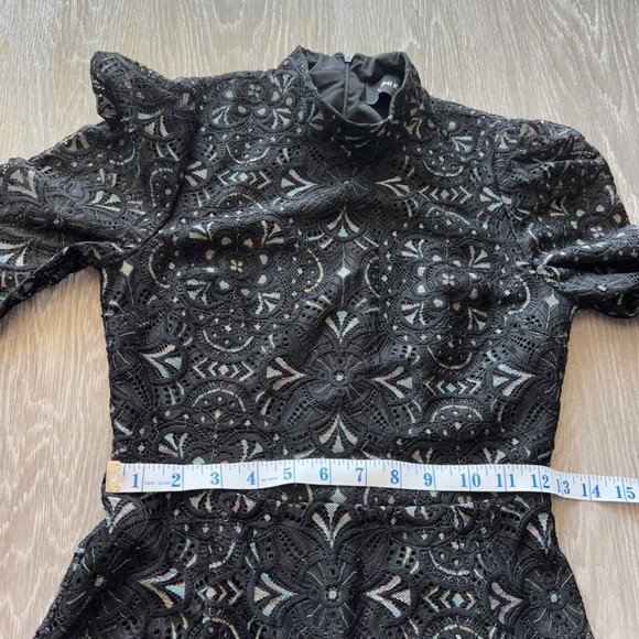 Yumi Kim Size XS Robyn Lace Mini Dress Black - Picture 8 of 15